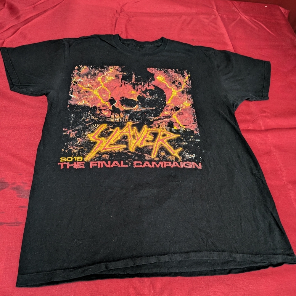 Black Slayer Graphic T-Shirt